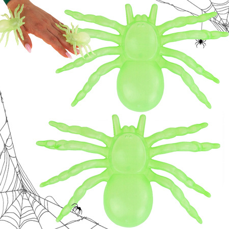 Halloween paynai 2 osoby veľká dekorácia scary paynai 11cm fluorescent