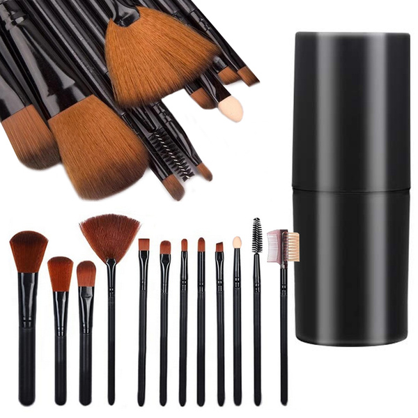 Sada profesionálnych štetcov na make-up 12 kusov