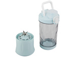 Portable USB wireless smoothie blender, ice crusher, blue