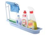 Portautensilios de cocina fregadero organizador estante escurridor plegable