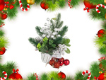 Masă de crăciun ornament birou decorare masă de crăciun