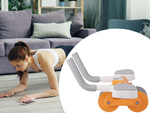 Rodillo doble ab rueda de ejercicios con ordenador desarrollo muscular abdominal
