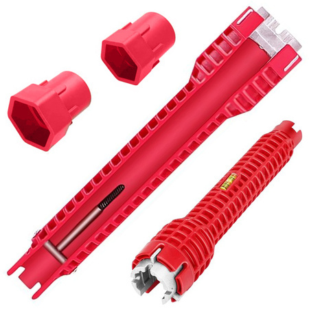 Nástrčný kľúč na montáž vodovodného kohútika na drez