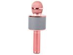 Bezdrôtový mikrofón bluetooth karaoke reproduktor okrúhly s puzdrom rôzne režimy