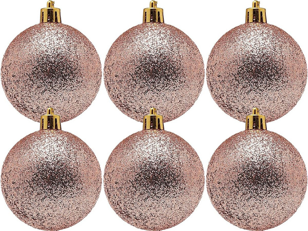 Ziemassvētku eglīšu bumbulīši 30gab golden brilliant blinger matts