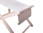Wooden deckchair beach chairs folding garden cushion beach chair