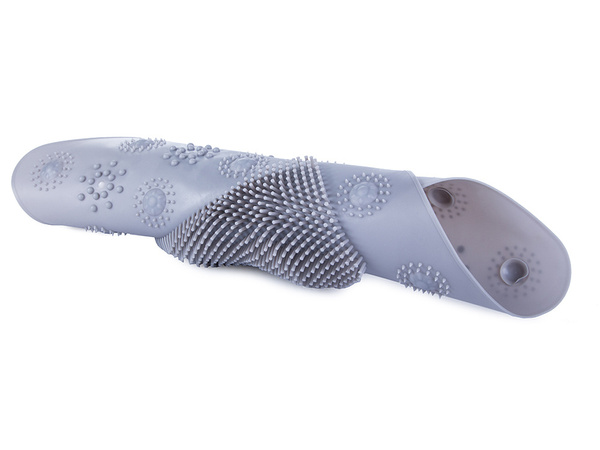 Shower foot massager non-slip mat