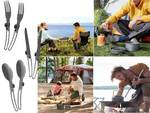 Juego de utensilios de cocina kemping sartén 18en1