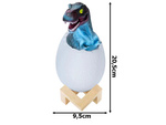 Luz nocturna dinosaurio tiranosaurio huevo rgb led huevo luz para niños