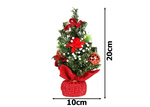 Brad de crăciun decorare artificială decorare birou decorare masă de crăciun