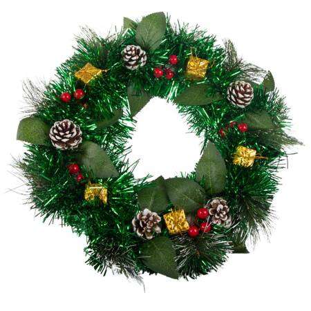 Garland christmas wreath christmas decorations door decoration window