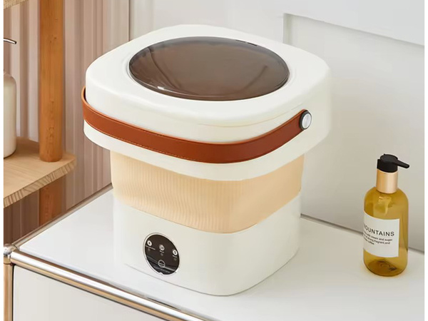 Mini portable washing machine small folding travel washing machine for clothes and linen 11l