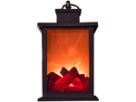 Farol decorativo led chimenea movible llama lampara electrica pilas