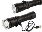 Militärische bailong led taktische taschenlampe xhp160 zoom
