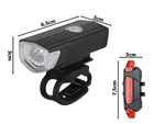 Led set trasero delantero usb luz bici
