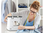 Máquina de coser portátil accesorios para el hogar portátil 12 puntadas con pedal