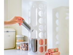 Plastic bag organiser universal white for plastic bags