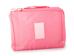 Make-up bag travel organiser pink