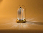 Noapte lampă de masă de cristal condus lanternă atingere