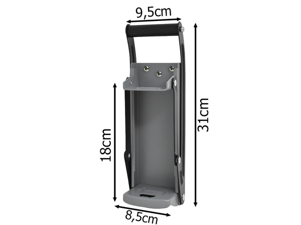 Zgniatacz zgniatarka do puszek z otwieraczem eko