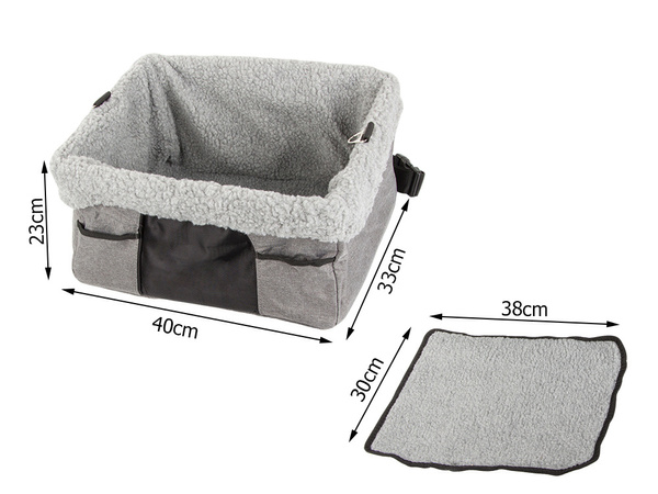 Dog carrier car cover
