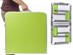 Mesa plegable camping juego de mesa turistica con 4 sillas mesa de jardin