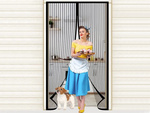 Mosquitera magnetica para puertas de balcones malla fuerte 100x210