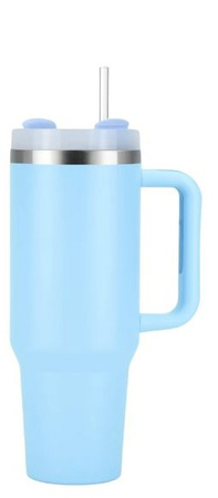 TAZA TÉRMICA CON PAJILLA AZUL (25) GAB_B