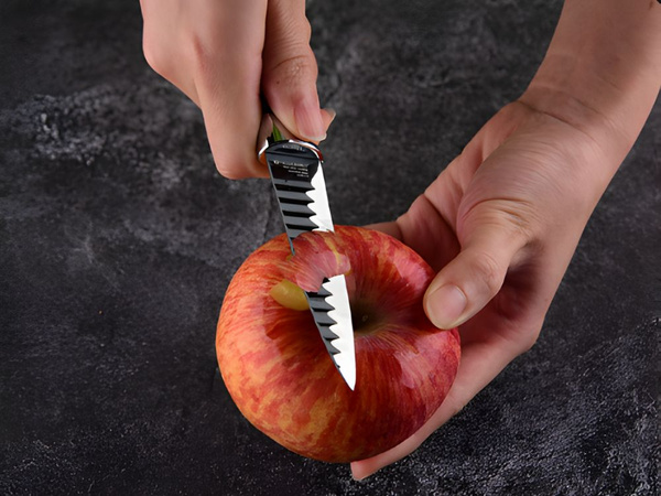 6 elementu virtuves nažu komplekts virtuves šķēres mizošanais stāls