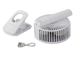 Ventilátor skladací bezdrôtový stolový klip stojaci stolový ventilátor