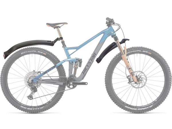 Blatníky na kolo přední zadní sada blatníků mtb 2 ks 24-29 palců