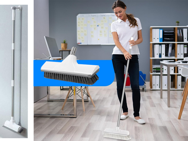 Floor scrubbing brush water brush for floor cleaning 2in1