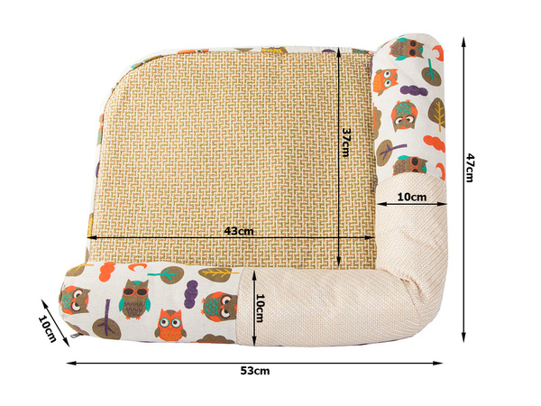 Lit pour chat matelas de couchage griffoir m