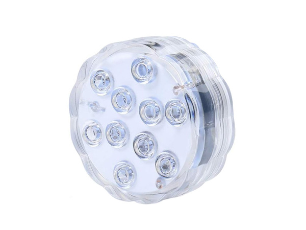 Pool light underwater lights 10 led remote control rgb ip68 waterproof for pool