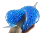 Antistresni gel squishy gel squishy delfin senzorične žogice velik zdrob