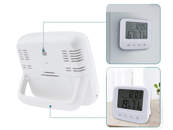 Termometer higrometer elektronska notranja ura