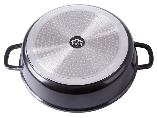 Oală cratiță cu capac 5.7l inducție aromă