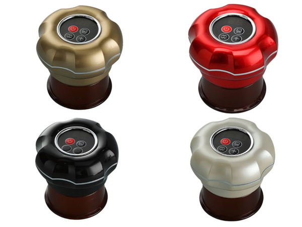 Ķīnas burbuļu vakuuma masāžas sasilšanas masieris 12 burbuļu iesūkšanas jauda