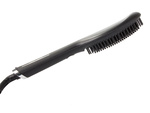 Hair straightening brush hair straightener