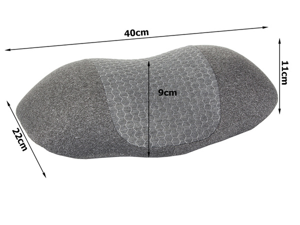 Almohada ortopédica para dormir bajo el cuello soporte de espuma perfilada