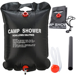 Solar camping field shower 20l