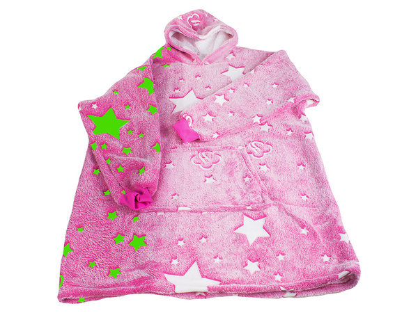 Teplá mikina oversize deka xxl 2v1 hrubý fleece