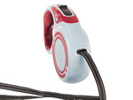 Lanyard automatic cu bloc de blocare pentru câini long strip 5m 15kg