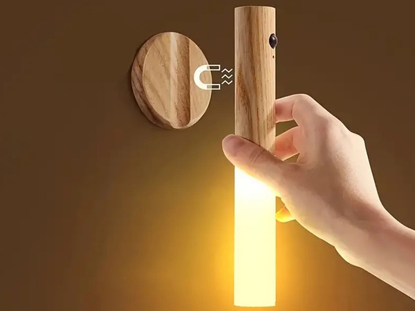 Led lampa silts sienas lampa ar kustības detektoru sienas magnēts