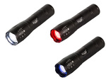 Linterna táctica bailong zoom cree led t6 q3 uv