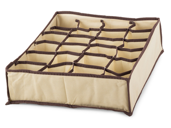 Unterwäsche-organizer socken-schublade beige 24