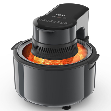 Beztauku fritētāva fritētāva air fryer liela cepšanai 1200w 5l