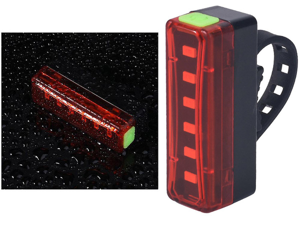 Zadnja kolesarska led luč usb kolesarska luč
