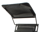 Folding beach chair zero gravity 2in1 chair with canopy