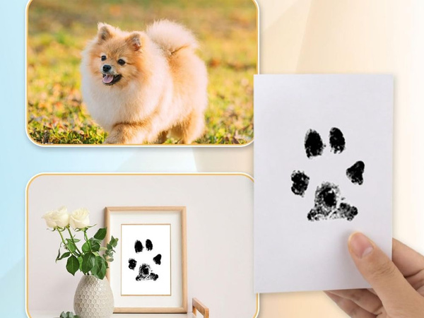 Baby hand and foot print kit safe ink for infants